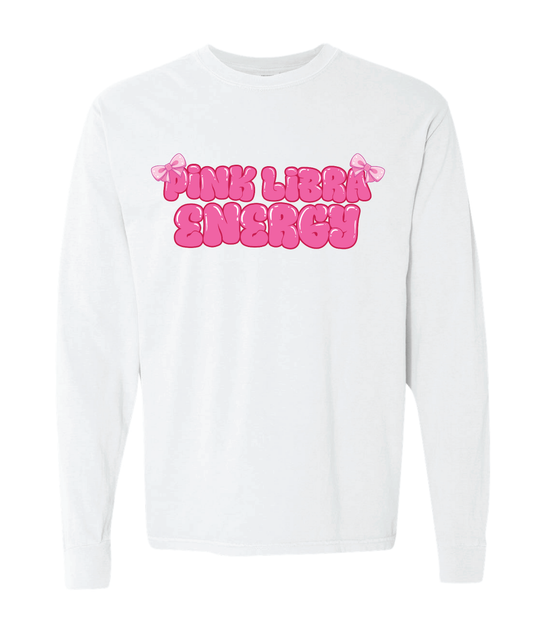 Pink Libra Energy Longsleeve